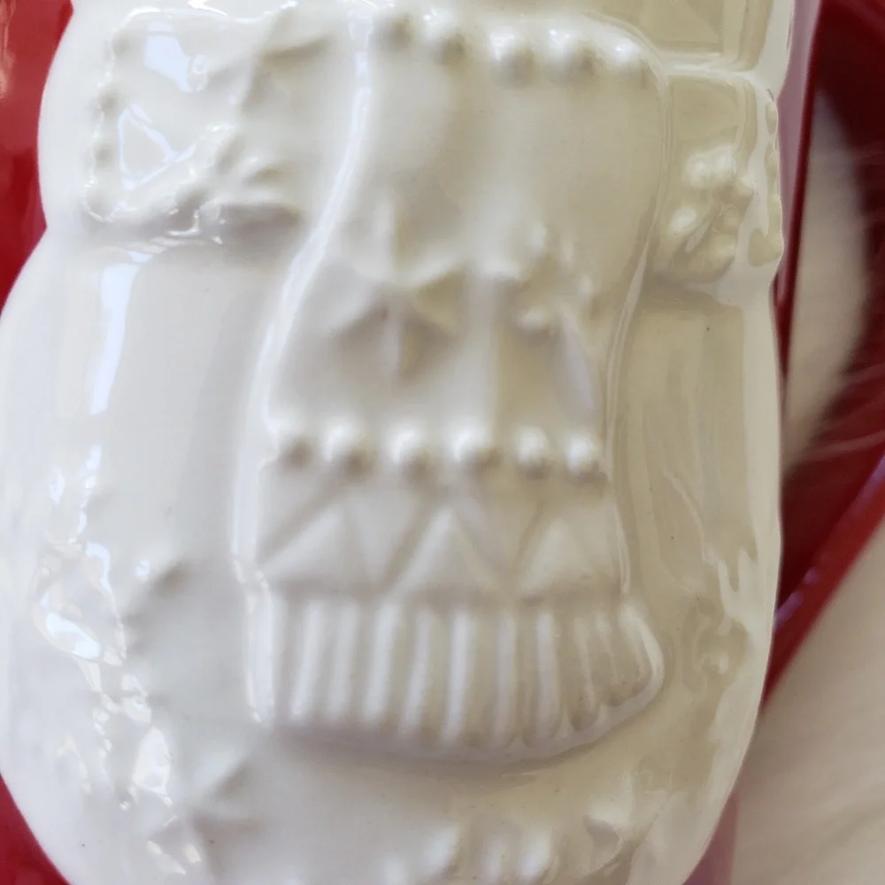 Hallmark 3D snowman‎ tall winter coffee mug